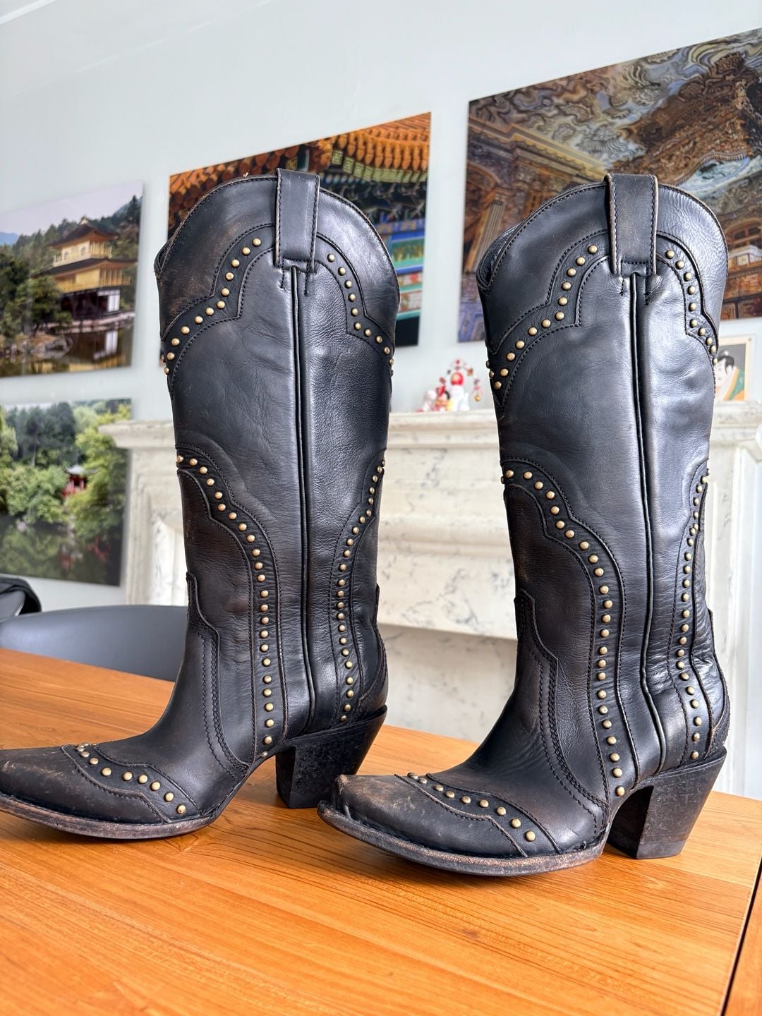Miranda Lambert Distressed Cowgirl Boots Miranda Lambert Distressed Cowgirl Boots